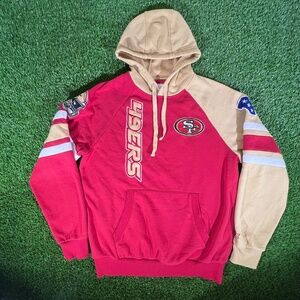 San Francisco 49ers Starter “Gauntlet” Hoodie red Medium NFC football nfl
